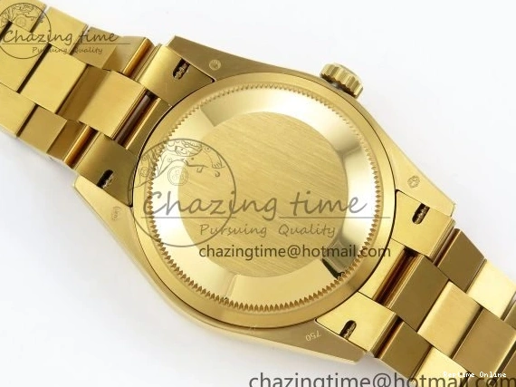 0103 StreetReady Day Date 36 YG TWSF Best Edition YG Diamonds Dial on YG Bracelet A 1616